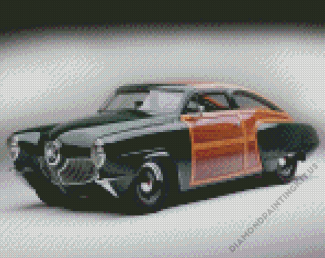 1951 Studebaker Woodie Front Driver Side Diamond Paintings