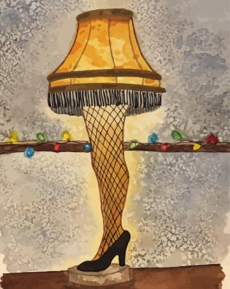 A Christmas Story Leg Lamp Diamond Paintings