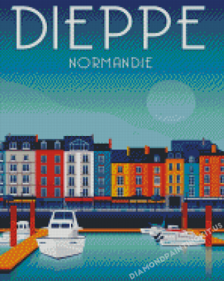 Aesthetic Dieppe Poster Diamond Paintings