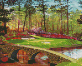 Augusta Golf Course Art Diamond Paintings