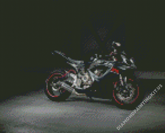 Black Suzuki Gsxr Motorcycle Diamond Paintings