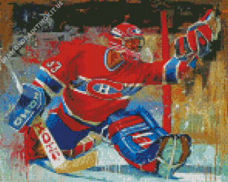 Hockey Goalie Art Diamond Paintings