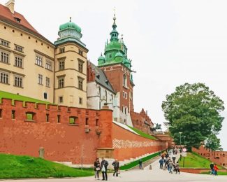 Krakow Wawel Royal Castle Diamond Paintings