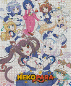 Nekopara Anime poster Diamond Paintings