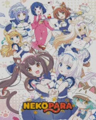 Nekopara Anime poster Diamond Paintings
