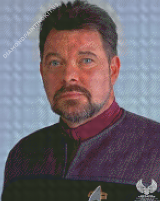 Star Trek Commander Riker Diamond Paintings