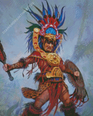 The Aztec Warrior Diamond Paintings