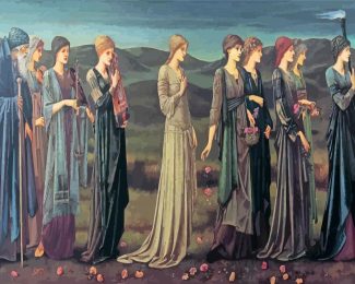 The Wedding Of Psyche By Edward Burne Jones Diamond Paintings