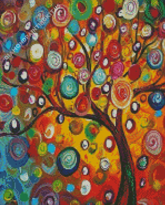 Tree Of Life Kandinsky Diamond Paintings