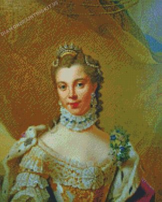 Young Queen Charlotte Diamond Paintings