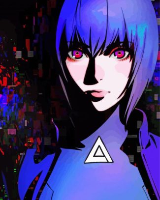 Aesthetic Ghost In The Shell Diamond Paintings