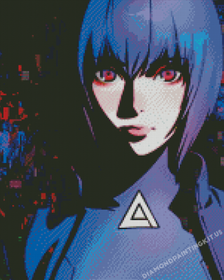 Aesthetic Ghost In The Shell Diamond Paintings
