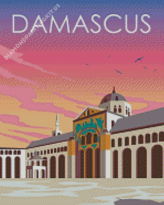 Aesthetic Damascus Diamond Paintings