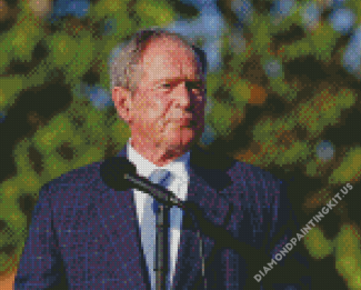 Aesthetic George Bush Diamond Paintings