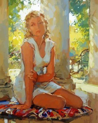 Aesthetic Lady By Paul Hedley Diamond Paintings