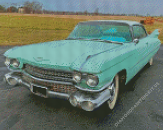 1959 Cadillac Diamond Paintings