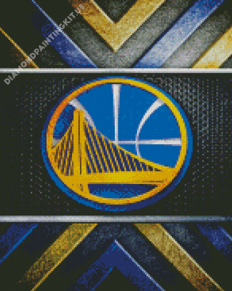 Aesthetic Golden State Warriors Logo Diamond Paintings