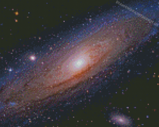 Andromeda Galaxy Diamond Paintings