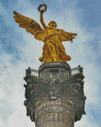 Angel Of Independence Mexico Diamond Paintings