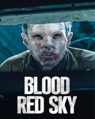 Blood Red Sky Poster Diamond Paintings