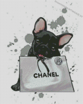 Chanel Dog Diamond Paintings