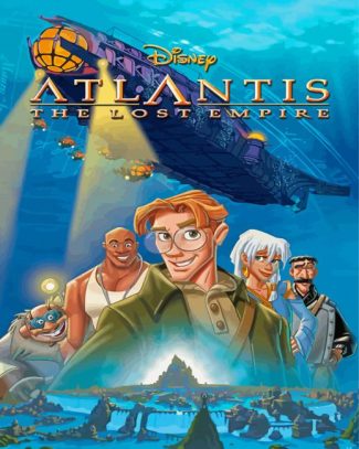 Disney Atlantis The Lost Empire Diamond Paintings