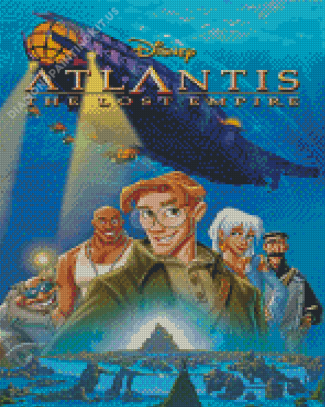 Disney Atlantis The Lost Empire Diamond Paintings