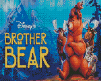 Disney Brother Bear poster Diamond Paintings