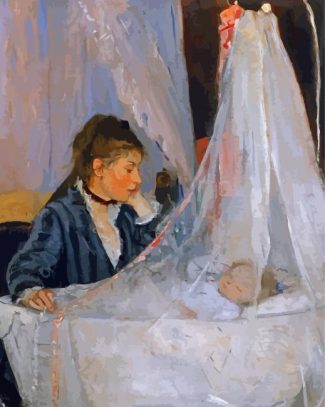 The Cradle By Berthe Morisot Diamond Paintings