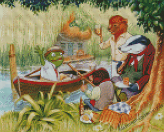 Wind In The Willows Diamond Paintings