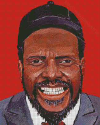 Abstract Thelonious Monk Diamond Paintings