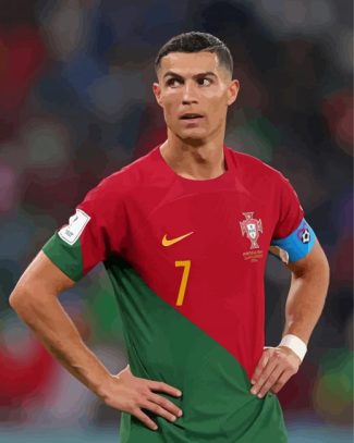 The Football Player Ronaldo Diamond Paintings