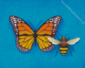 Butterfly Bee Diamond Paintings