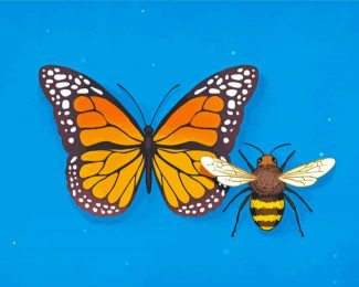 Butterfly Bee Diamond Paintings