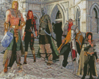 Drizzt Companions Of The Hall Diamond Paintings
