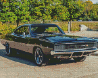 Aesthetic 68 Charger Diamond Paintings