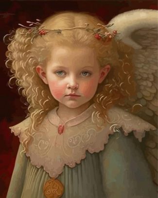 Aesthetic Angel Girl Diamond Paintings