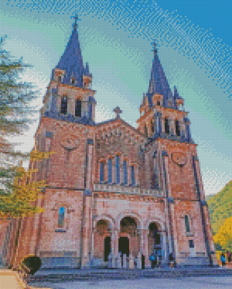 Basilica Covadonga Spain Diamond Paintings
