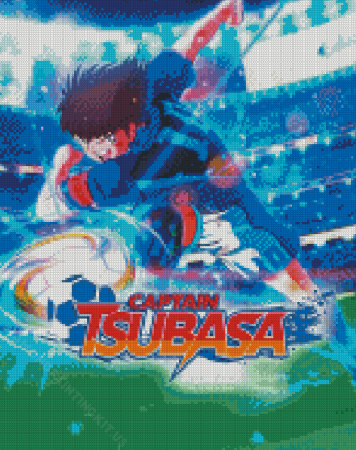 Captain Tsubasa Soccer Anime Diamond Paintings