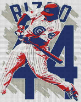 Illustration Anthony Rizzo Poster Diamond Paintings