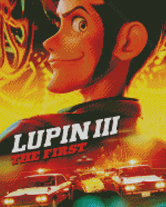 Lupin III Poster Diamond Paintings