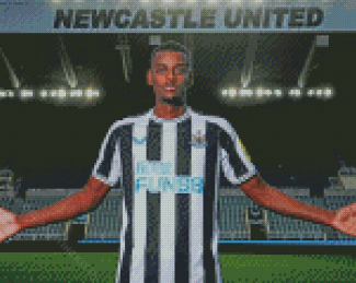 Newcastle United Alexander Isak Player Diamond Paintings