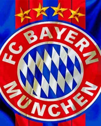 Bayern Munich Logo Germany Team Diamond Paintings
