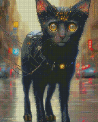Black Cat Diamond Paintings