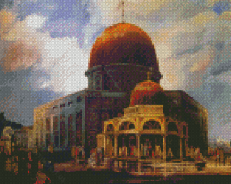 Cool Dome Of The Rock Diamond Paintings