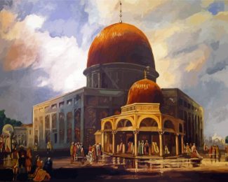 Cool Dome Of The Rock Diamond Paintings