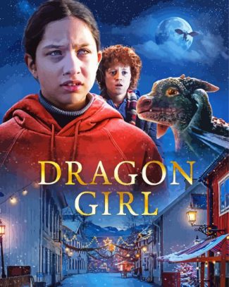 Dragon Girl Movie Poster Diamond Paintings