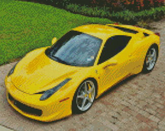 458 Ferrari Diamond Paintings