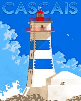 Cascais Poster Art Diamond Paintings