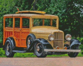 1932 Ford Classic Car Diamond Painting